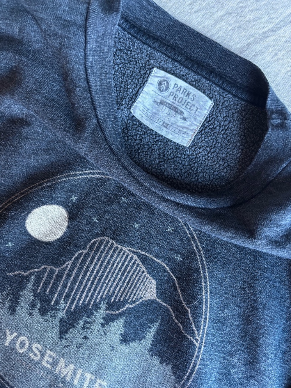 Parks Project Yosemite National Park Sweatshirt Women's Medium Gray